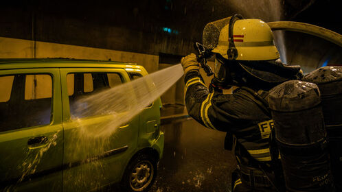 Tunnelübung Reutherbergtunnel 2023